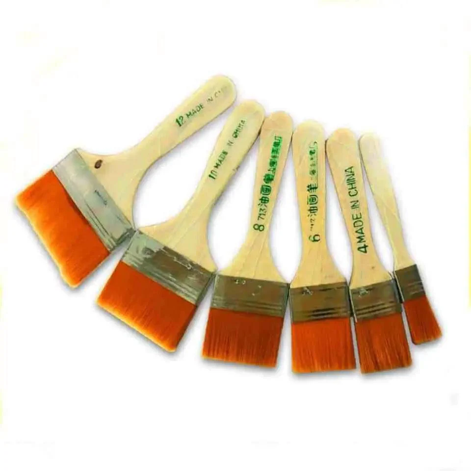 Nylon Paint Brush Set For Base Making