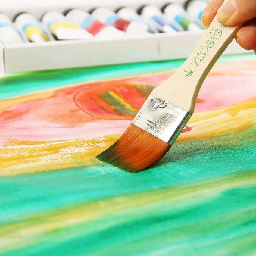 Nylon Paint Brush Set For Base Making - Image 2